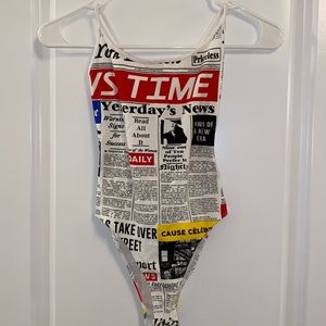 Forever 21 NEWS body suit